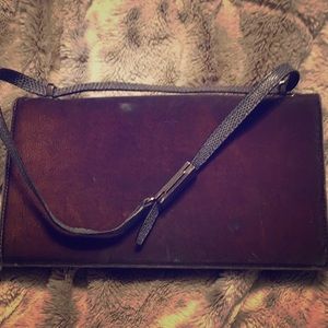 Gucci velvet vintage clutch